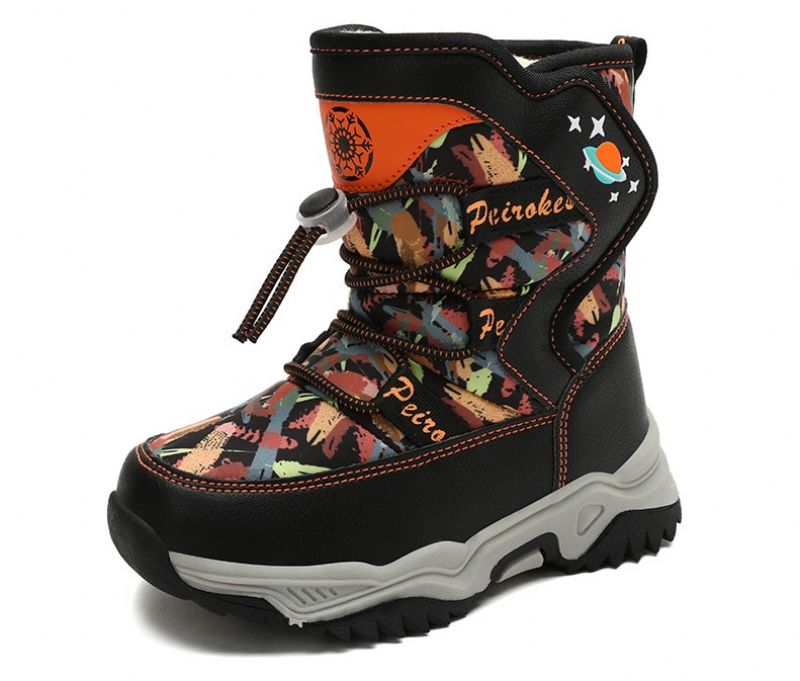 Watson Unisex Kinder Snowboot - Bruin bont