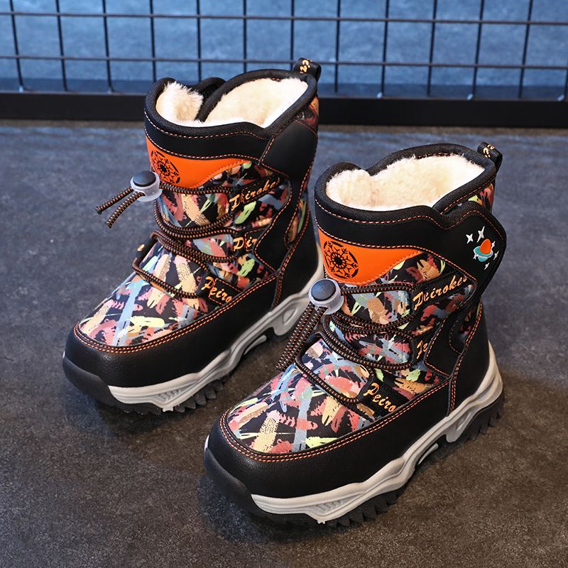 Watson Unisex Kinder Snowboot - Bruin bont