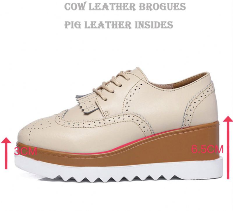 Wayne Dames Wedges Schoenen - Beige