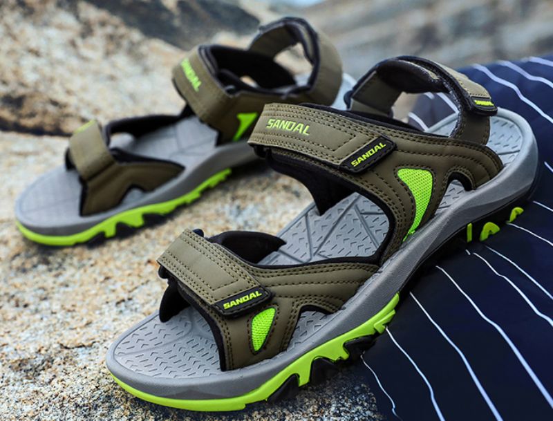Wesley Heren Outdoor Sandaal - Zwart