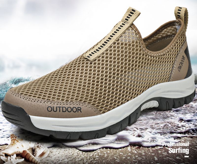 Will Heren Slip-on Sneaker - Kaki