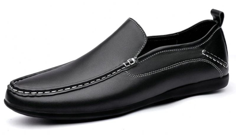 Winks Heren Loafer Casual Schoenen - Zwart