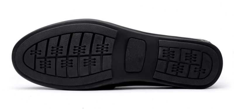 Winks Heren Loafer Casual Schoenen - Zwart