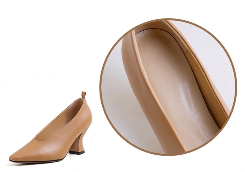 Witte Pumps - Zwart