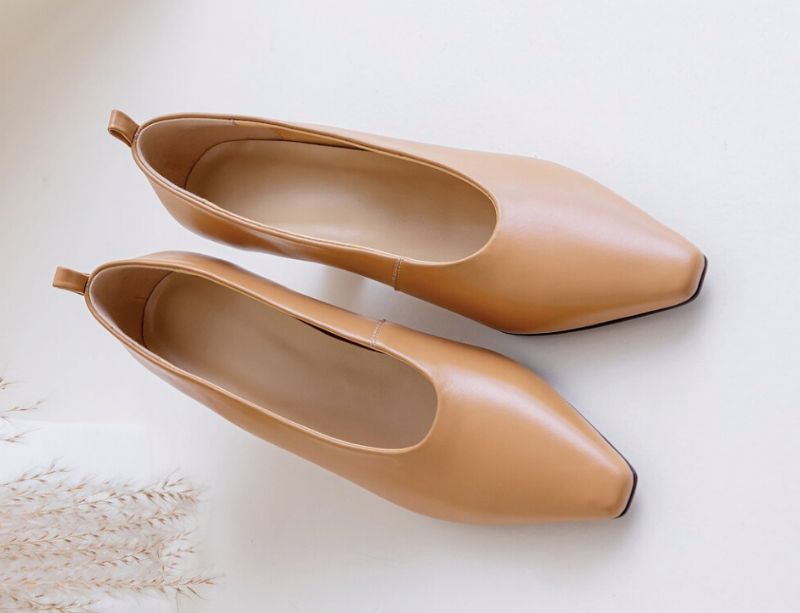 Witte Pumps - Zwart