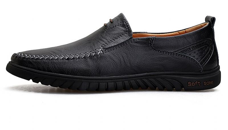 Wyatt Heren Loafers Casual Schoenen - Zwart