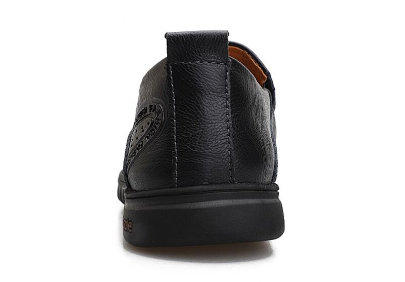 Wyatt Heren Loafers Casual Schoenen - Zwart