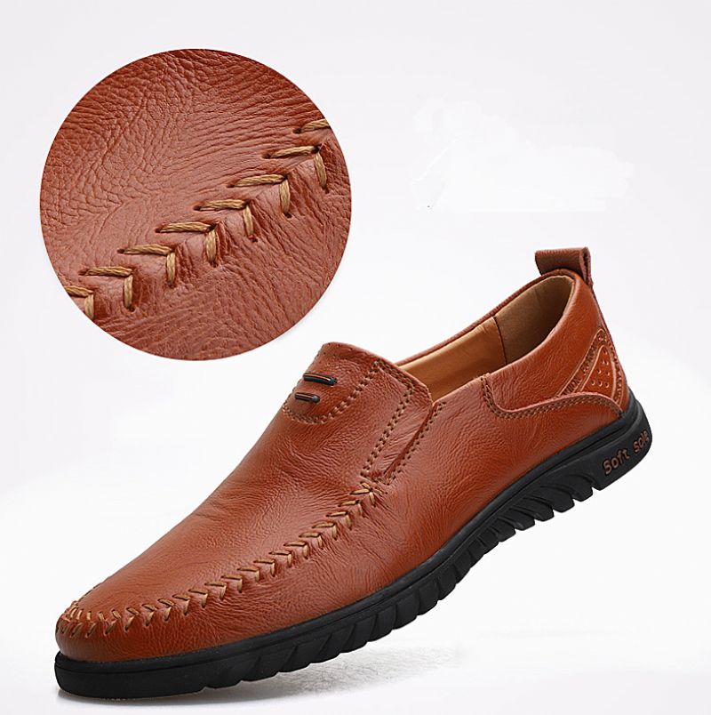 Wyatt Heren Loafers Casual Schoenen - Zwart
