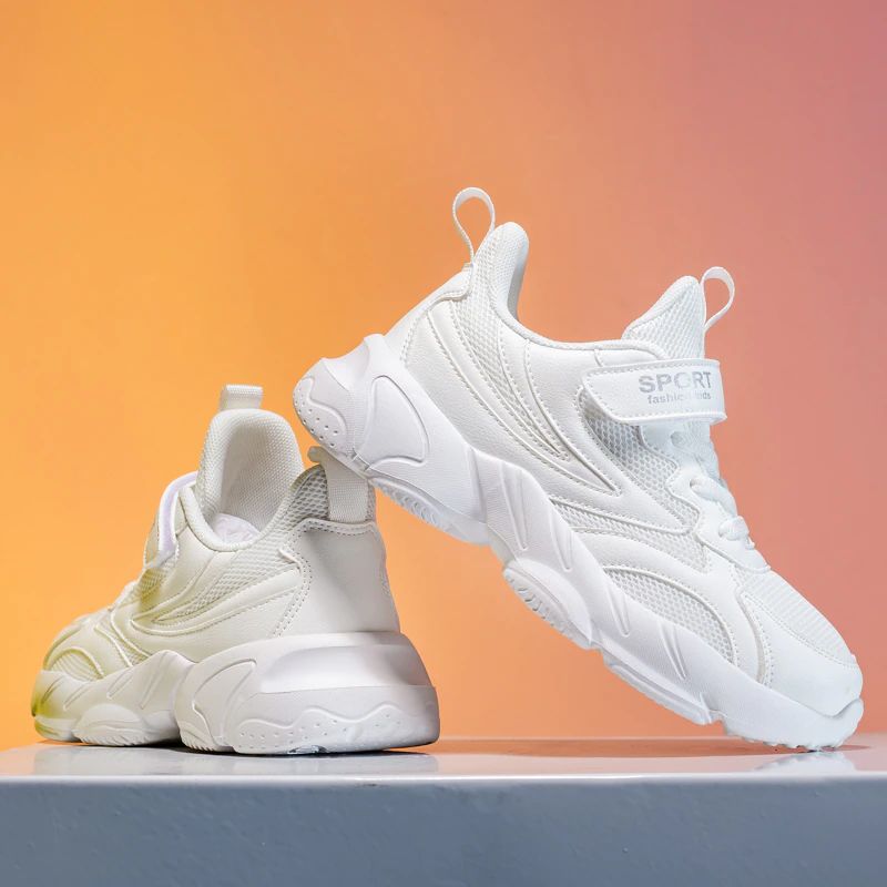 Xaldar Unisex Kinder Hardloopschoenen - Wit