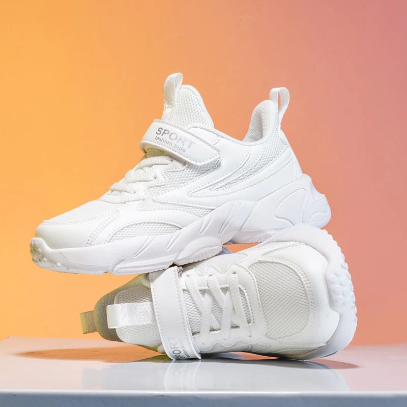 Xaldar Unisex Kinder Hardloopschoenen - Wit