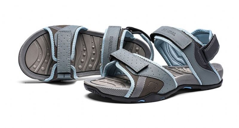 Xene Heren Zomer Sandalen - Grijs