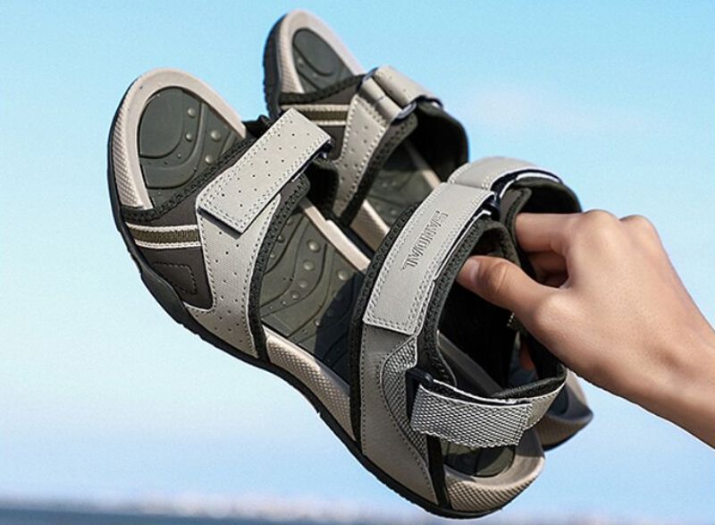 Xene Heren Zomer Sandalen - Grijs