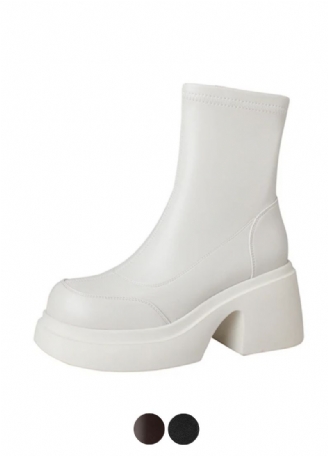 Xiaome Dames Platform Laarzen