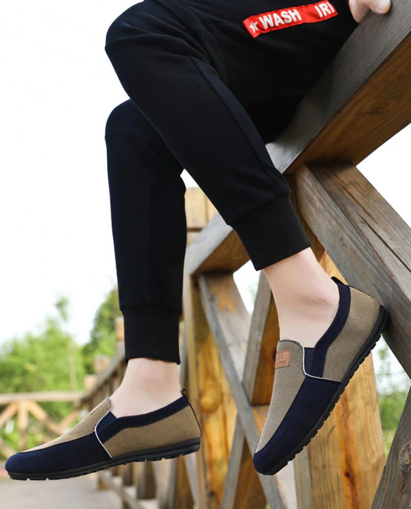 Xilah Heren Loafers Casual Schoenen - Bruin
