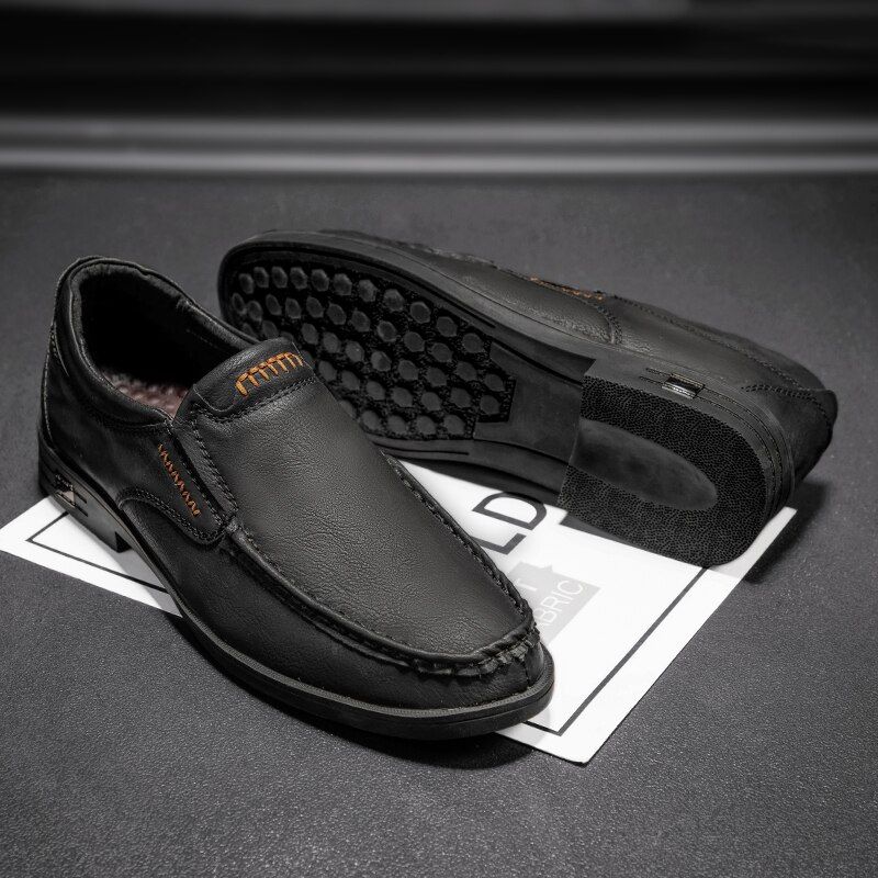 Yagami Heren Loafer Casual Schoenen - Bruin