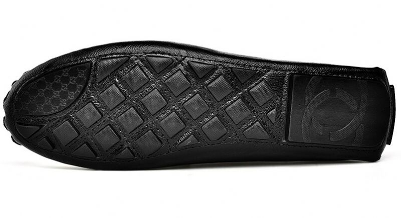 Yan Heren Loafer Casual Schoenen - Koffie