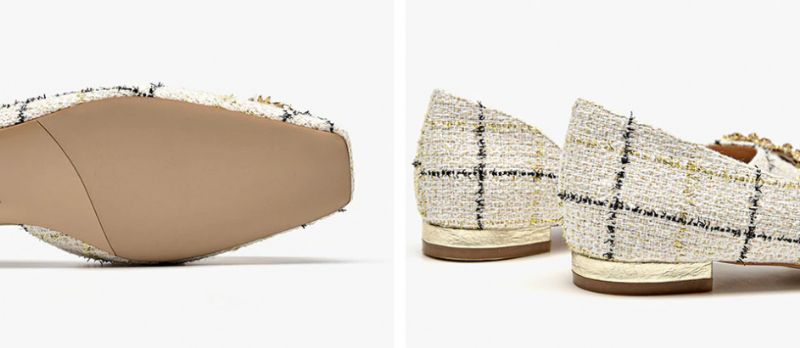 Yanela Dames Platte Schoenen - Blauw