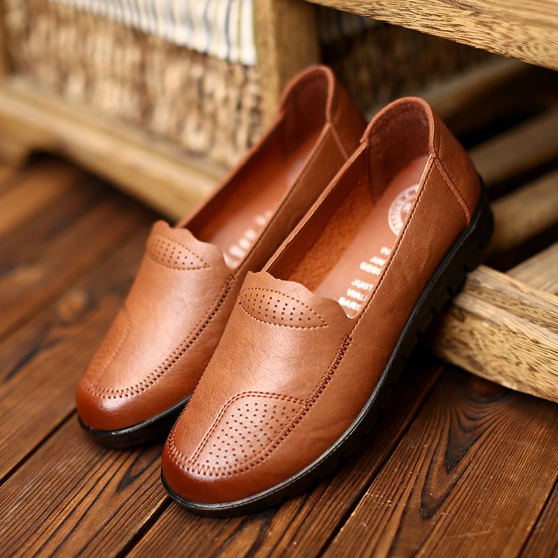 Yarely Dames Loafer Schoenen - Bruin