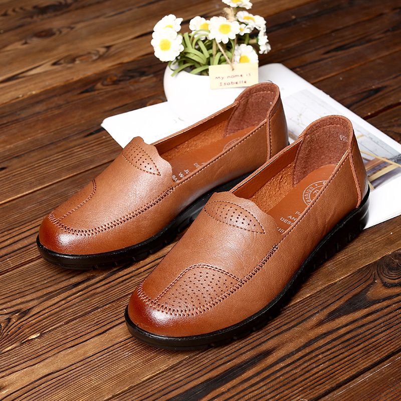 Yarely Dames Loafer Schoenen - Bruin
