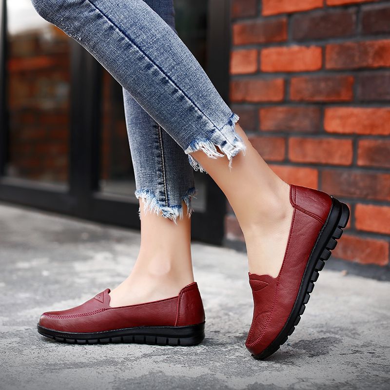Yarely Dames Loafer Schoenen - Bruin