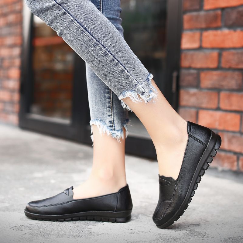 Yarely Dames Loafer Schoenen - Bruin
