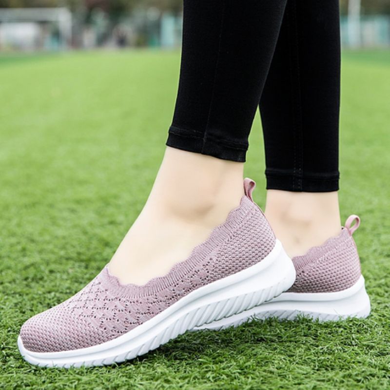 Yaya Dames Ademende Loafer - Zwart