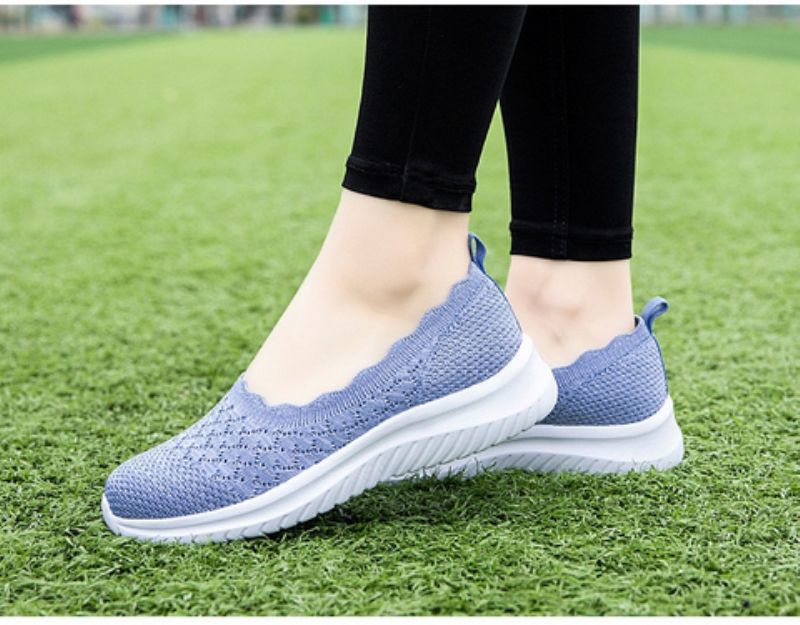 Yaya Dames Ademende Loafer - Zwart