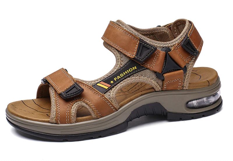 Yeimi Heren Casual Sandaal - Zwart
