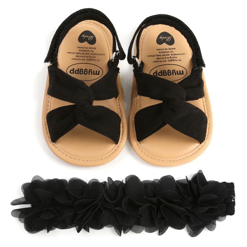 Yeli Baby Meisjes Casual Sandaal - Zwart