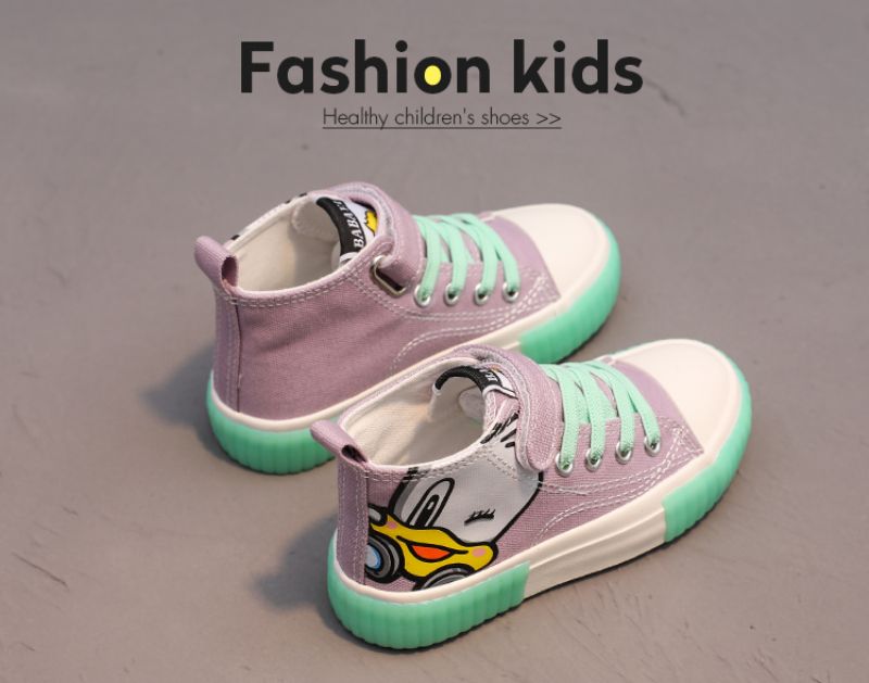 Yenni High-top Sneaker Voor Meisjes - Blauw