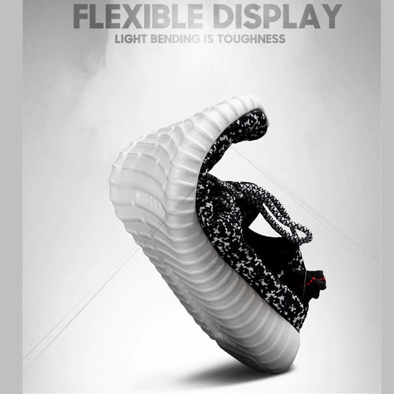 Yezy Ademende Mesh Sneaker Voor Heren - Zwart