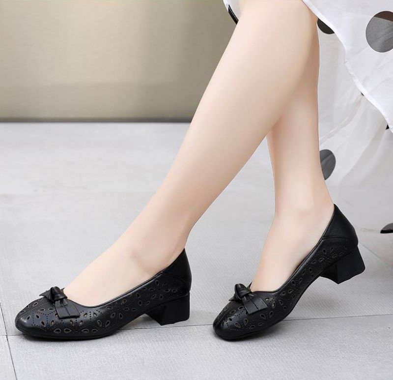 Yisney Dames Casual Pumps - Beige