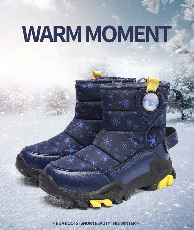 Ylai Jongens Snowboot - Blauw