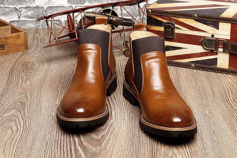 Yony Heren Chelsea Boot - Bruin