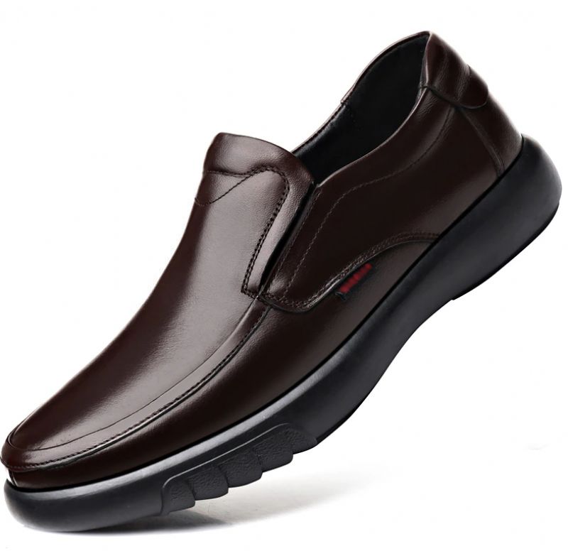 Yony Heren Loafers Geklede Schoenen - Zwart