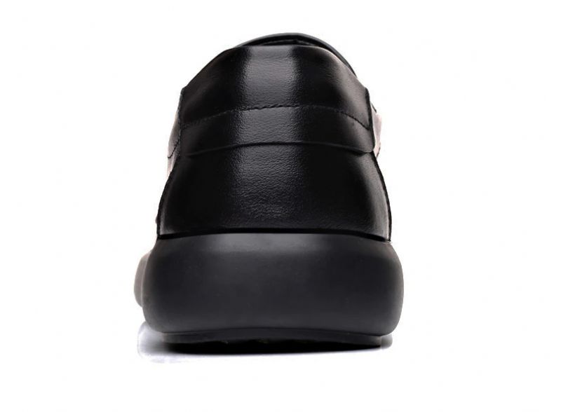 Yony Heren Loafers Geklede Schoenen - Zwart