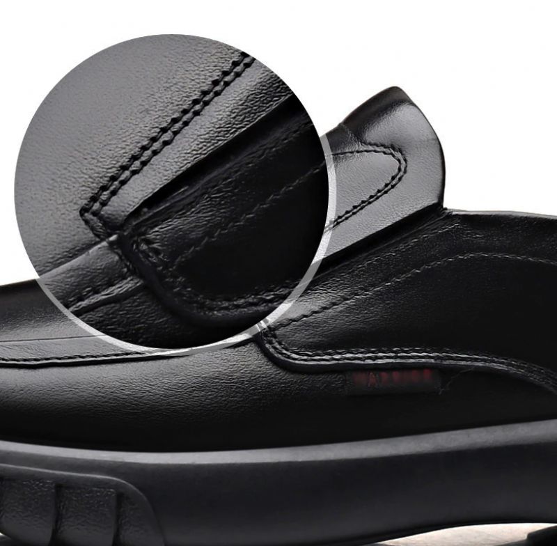 Yony Heren Loafers Geklede Schoenen - Zwart