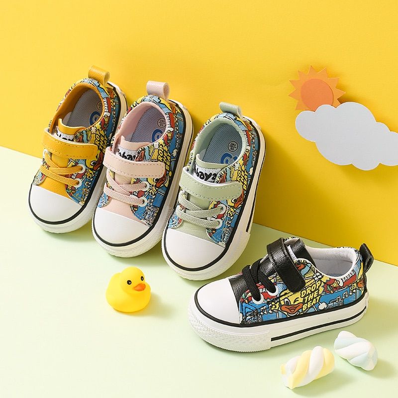 York Unisex Casual Sneaker Voor Kinderen - Geel