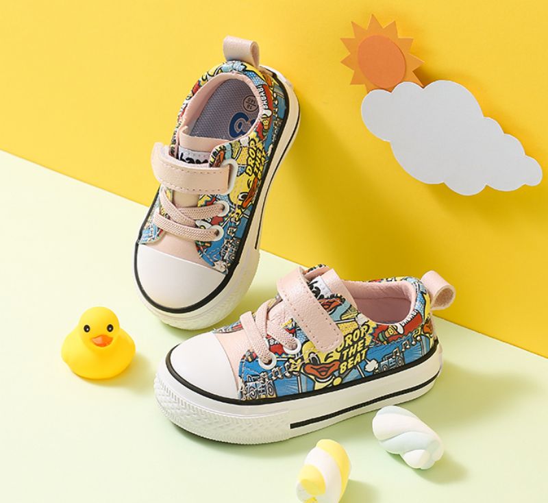 York Unisex Casual Sneaker Voor Kinderen - Geel