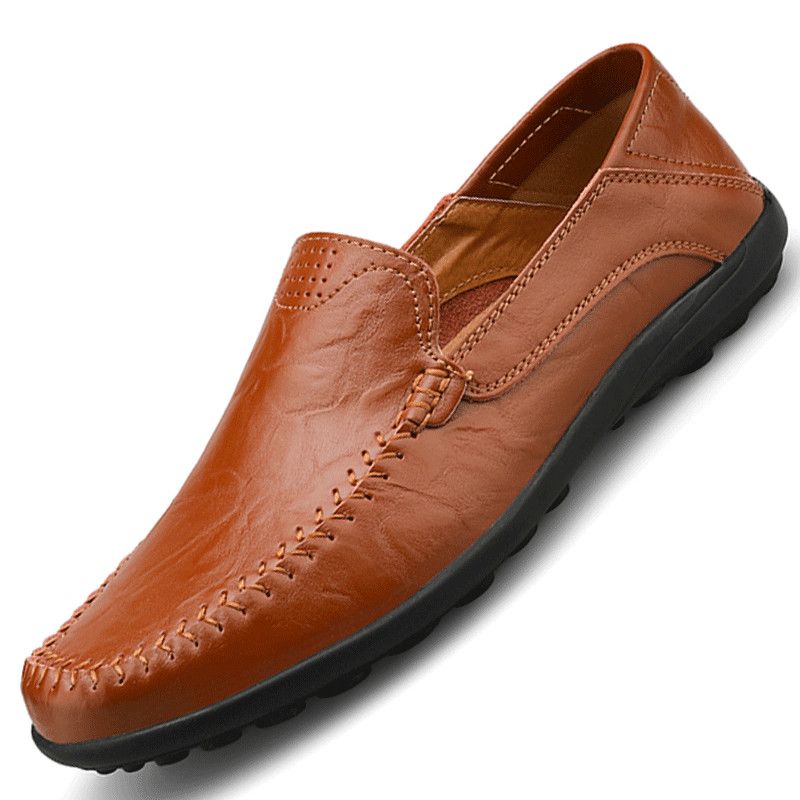 Yosmar Heren Loafers Casual Schoenen - Zwart