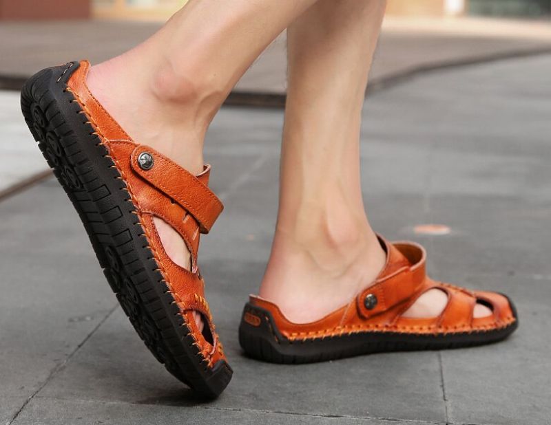Youssef Heren Outdoor Sandalen - Zwart