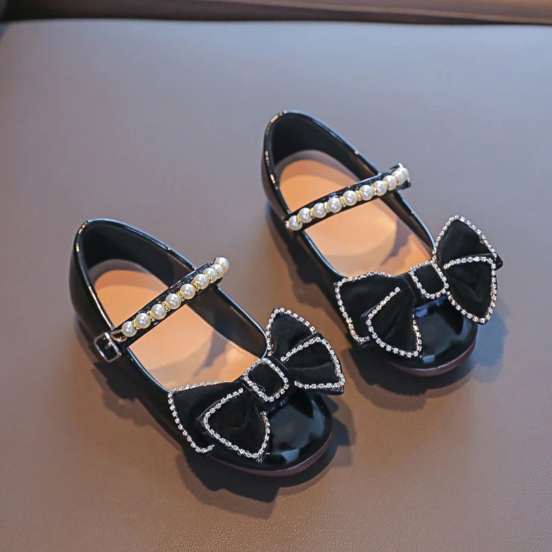 Yudi Platte Schoenen Voor Meisjes - Bordeauxrood