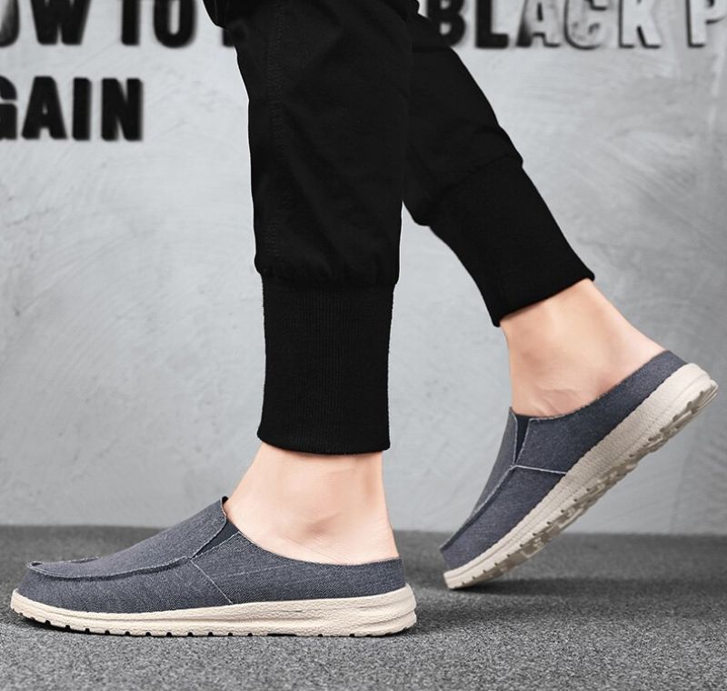 Yves Heren Mule Casual Schoenen - Blauw