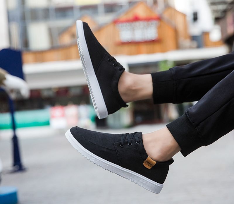 Zabel Heren Casual Sneakers - Zwart