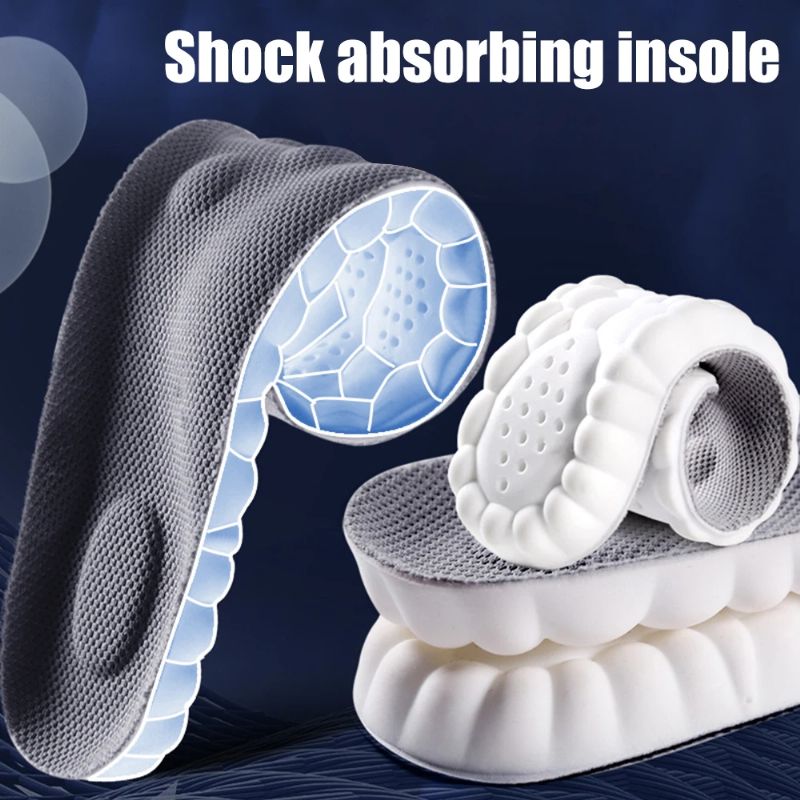 Zachte Latex Schoenpads Voor Heren - Zwart