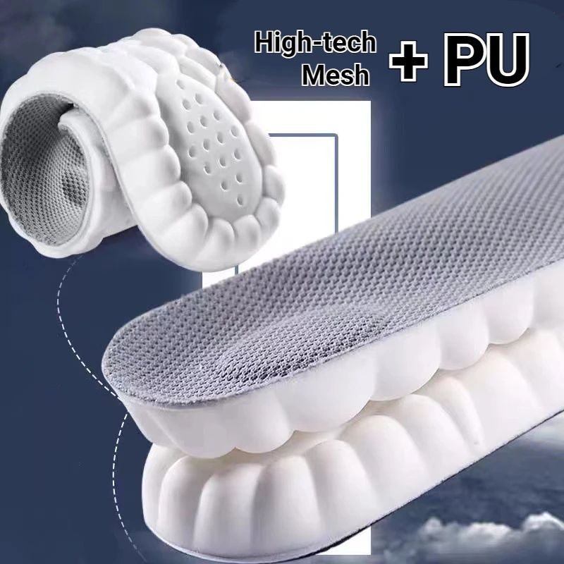 Zachte Latex Schoenpads Voor Heren - Zwart