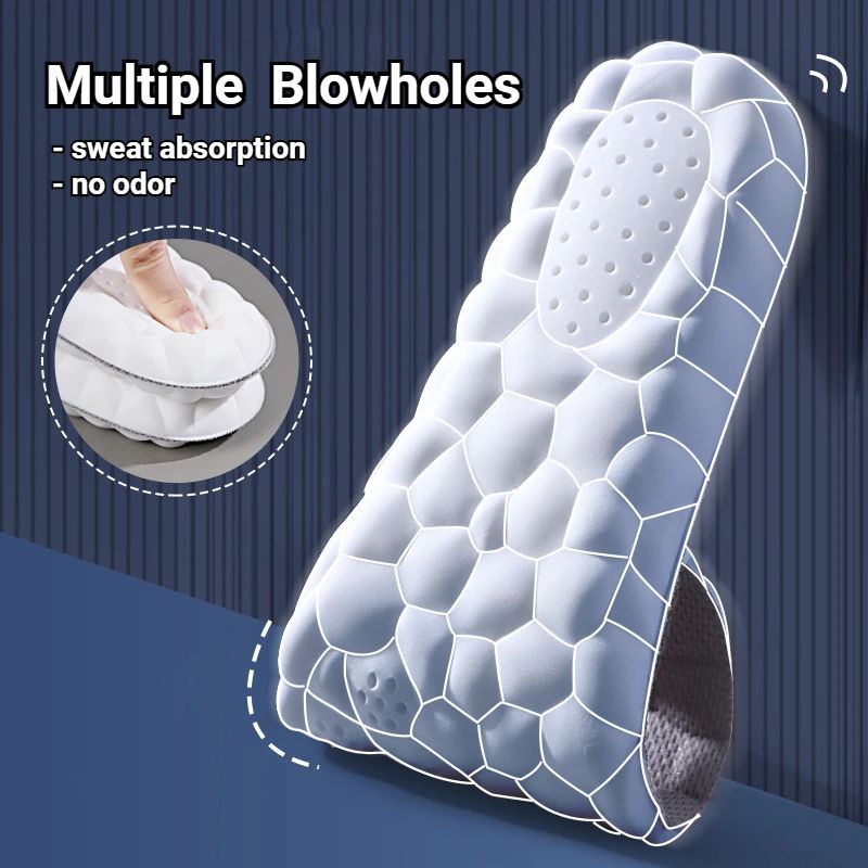 Zachte Latex Schoenpads Voor Heren - Zwart
