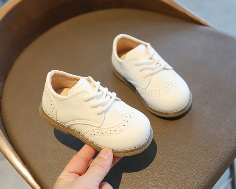 Zagreb Unisex Platte Schoenen Voor Kinderen - Bruin