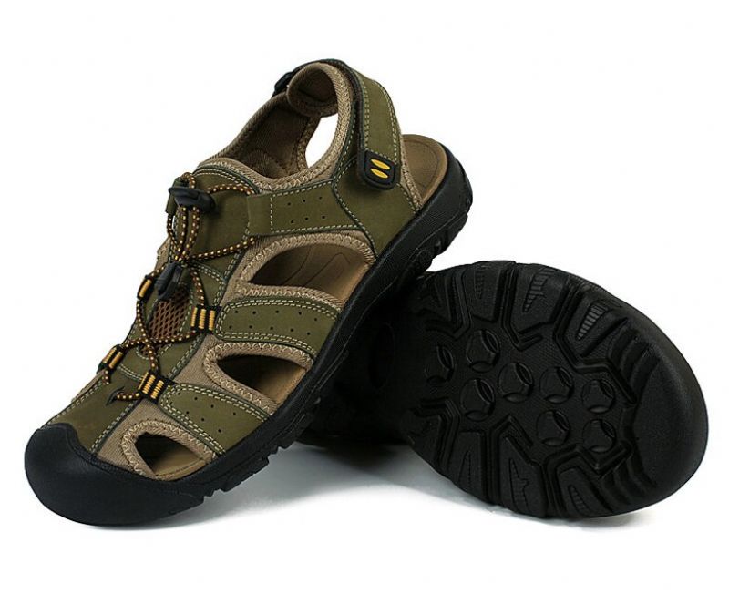 Zain Heren Sandalen - Groen