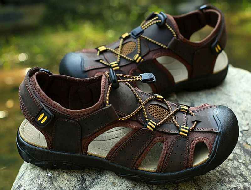 Zain Heren Sandalen - Groen